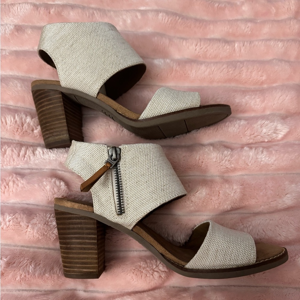 TOMS Women's, Majorca Cutout High Heel Sandals